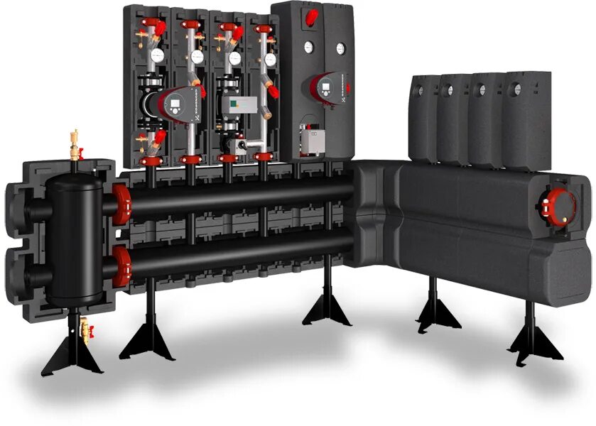 Отопительные модули. Распределительный коллектор Майбес. Напольный распределитель Meibes v 100. Meibes коллектор с насосными группами 7 контуров. Распределительный коллектор Flamco Meibes.