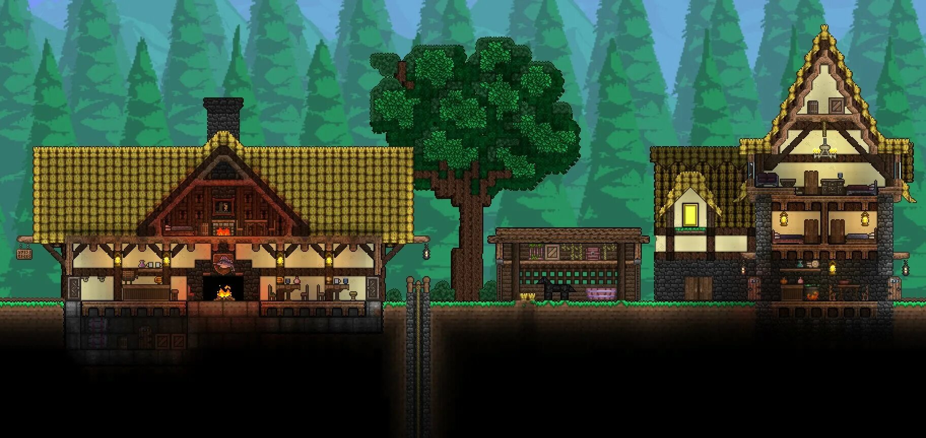 Трактирщик террария. Terraria трактир. Дом для трактирщика в террарии. Террария таверна постройка. Бар террария.