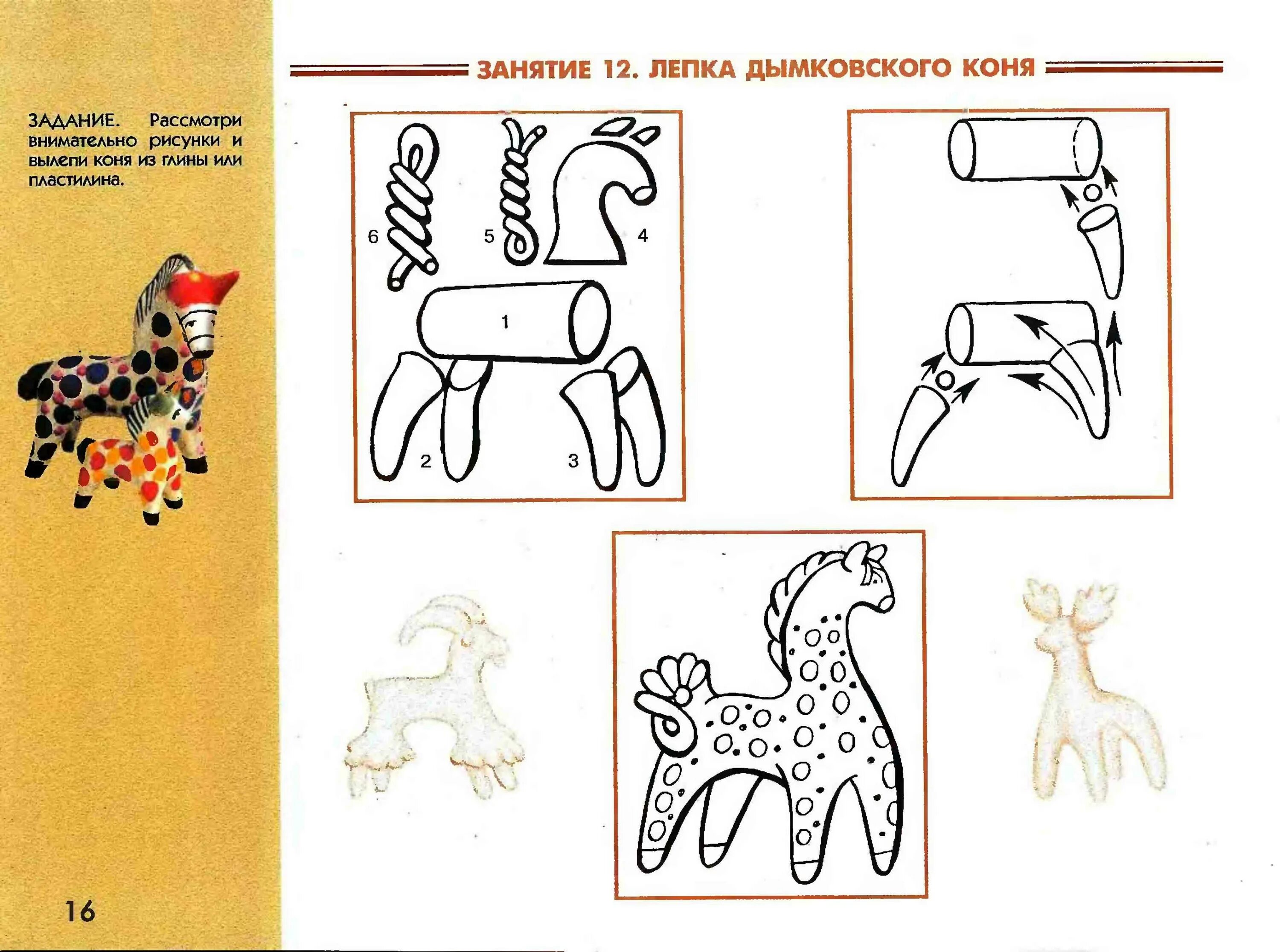 Вы понаблюдайте за лепкой росписью дымковских игрушек. Дымковская лошадка из глины пошагово. Лепка лошадки Дымковская игрушка в старшей группе. Схема лепки дымковской игрушки Олешек. Дымковская игрушка конь лепка из глины.