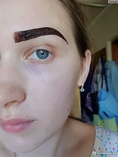 Неудачное окрашивание бровей