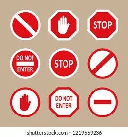 Warning stop