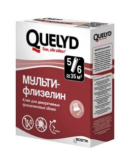 Клей для флизелиновых обоев quelyd