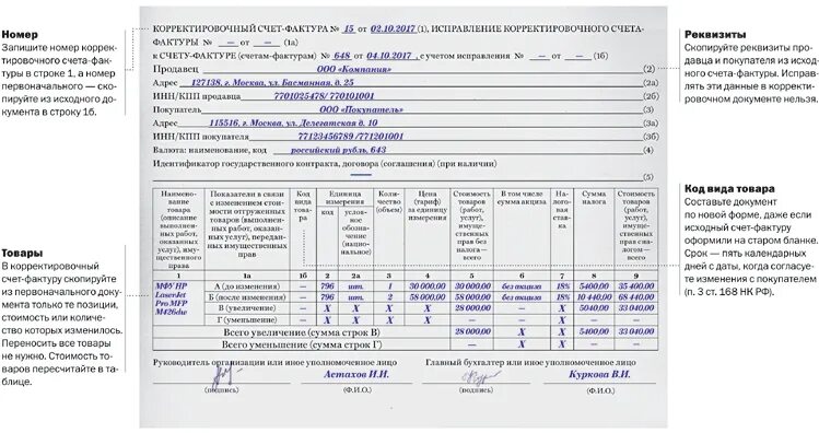 Корректировочная счет-фактура образец заполнения. Корректировочный счет-фактура от поставщика на уменьшение пример. Корректировочная счет фактура УПД образец. Корректирующая счет фактура образец.