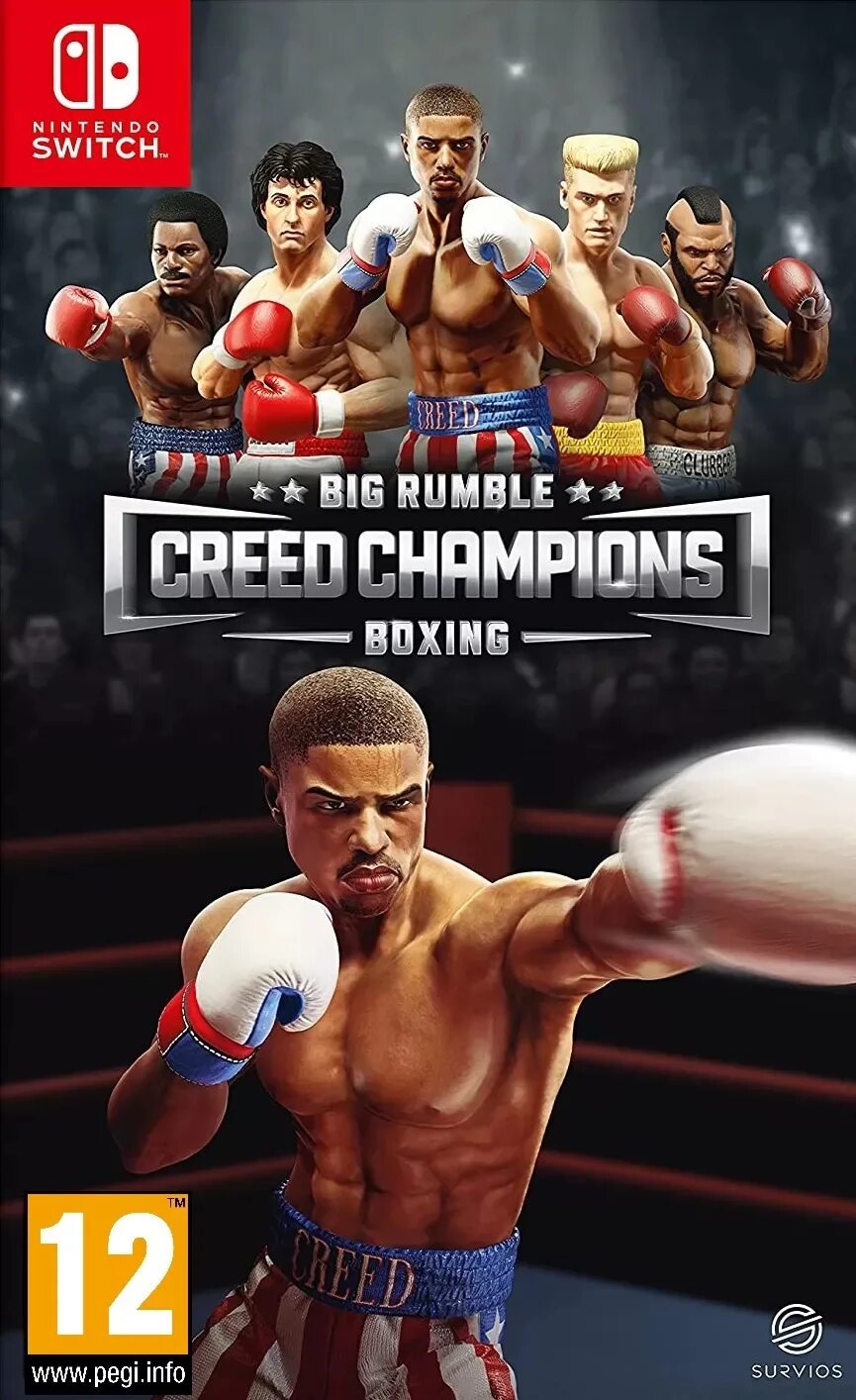 Игру биг бокс. Big Rumble Boxing Creed Champions Switch. Big Rumble Boxing: Creed Champions. Big Rumble Boxing: Creed Champions ps4. Creed Champions Boxing.