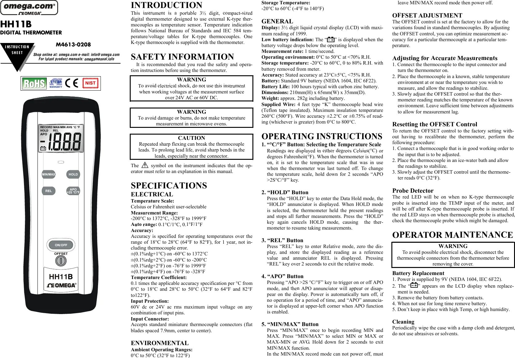 Digital thermometer инструкция на русском языке. Op-cb04 мануал. user manual c500. user manual 1c. neda 1604 iec 6f22 инструкция манометр.