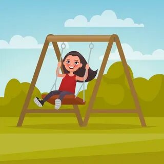 Сели дети на качели