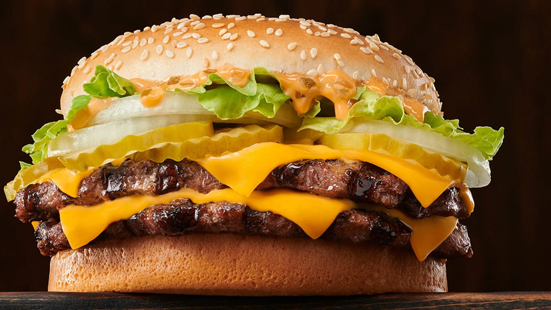 I often have a big hamburger