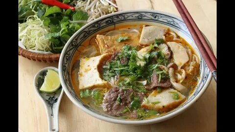 BUN BO HUE CHAY #noodle #spicy #vegan Bun Bo Nam Bo, Bo Bun, Bu...