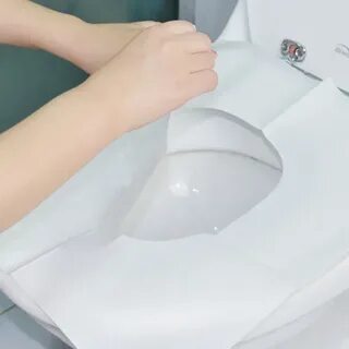 Накладка на унитаз одноразовая бумажная