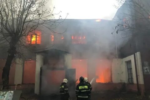 Что горело в пролетарском районе