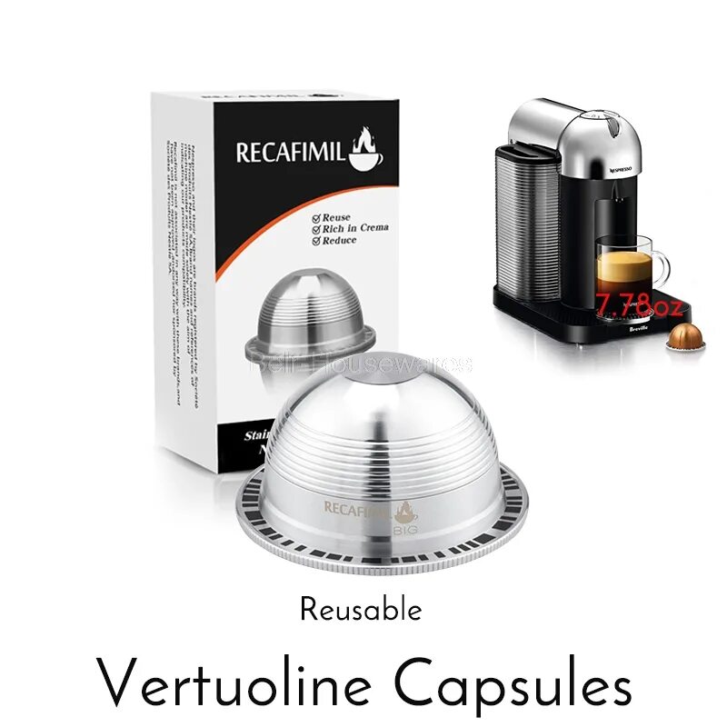 Капсулы вертуо купить. Nespresso Vertuo Capsule pod Vertuoline gca1. Металлическая капсула для Nespresso Vertuo. Многоразовые капсулы для неспрессо Вертуо. Многоразовые вкладыши в капсулы Nespresso Vertuo.