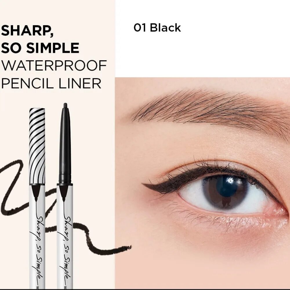 Clio sharp. Clio sharp so simple waterproof pencil liner. clio sharp, so simple waterproof.
