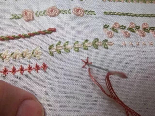 вышивка шерстью шишка - Яндекс: нашлось 3 млн результатов Embroidery flowers, Em