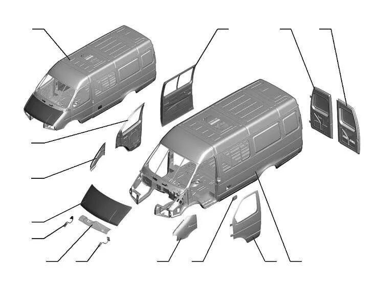 Кузов ГАЗ 2705. Газель бизнес 3221 кузовные детали. Кузовные детали ГАЗ 2705. ГАЗ 2705 ремкомплект кузова.