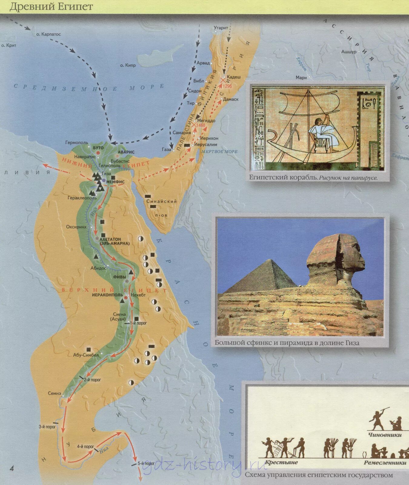 атлас по истории 5 класс междуречье