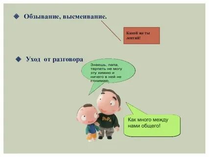 Что означает обзывание
