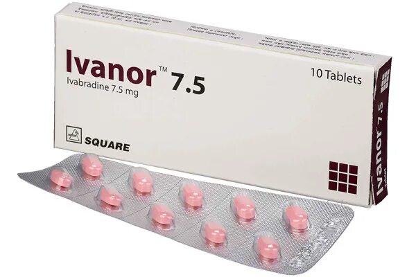 Ивабрадин 7. Ивабрадин 2. Ивабрадин 7. Ивабрадин 7. 5 мг.