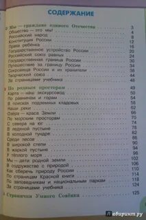 Окружающий мир 4 класс плешаков фгос