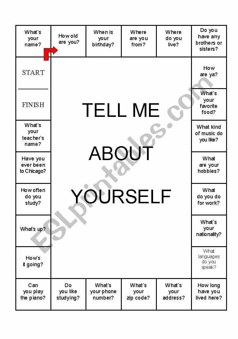 Id like to tell about. Tell me about Board game. Board game tell me about yourself for Kids. Tell me about yourself Worksheets. Telling about yourself Worksheets.