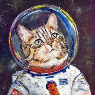 День космонавтики коты