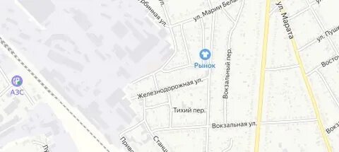 Карта мичуринска с улицами