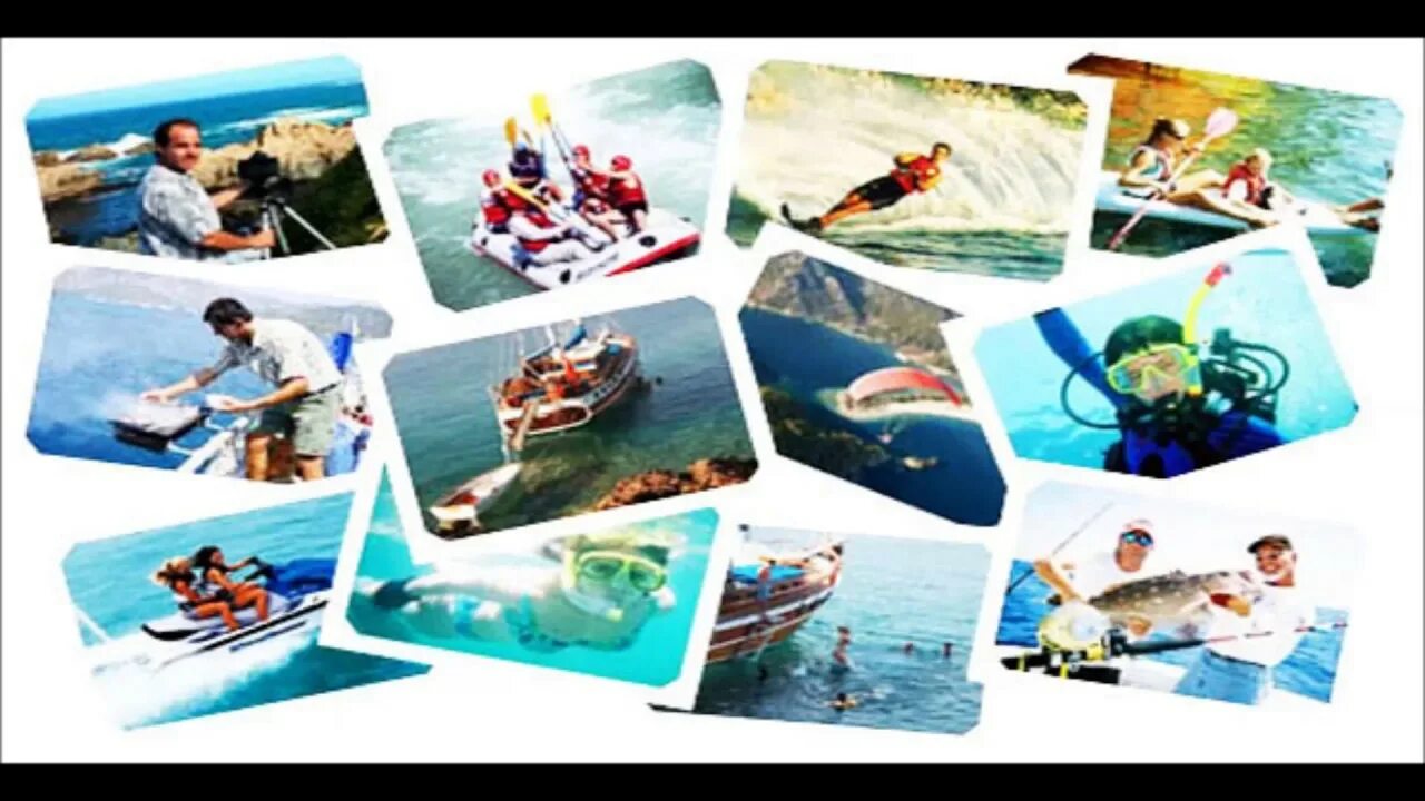 Leisure activities in the uk. Leisure activities. active rest collage.