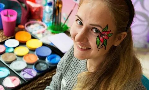 Краски детские лица