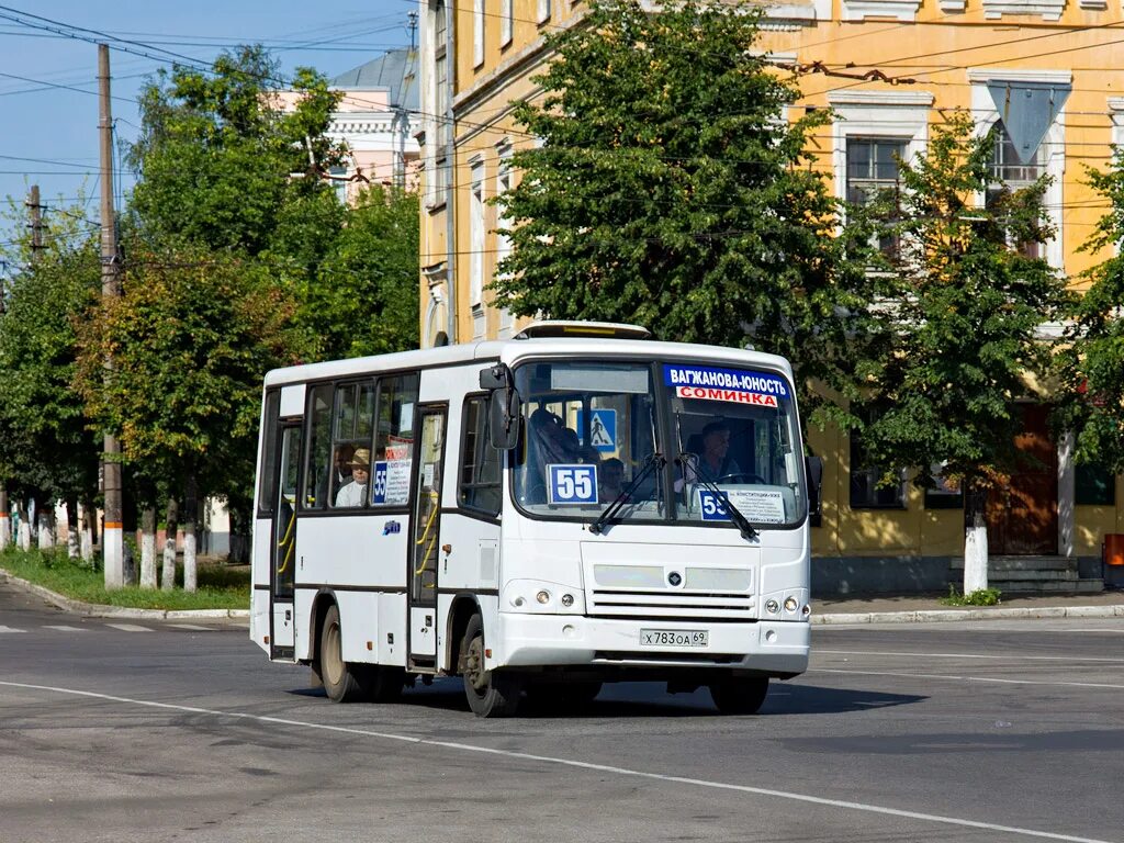 Номера автобусов в твери