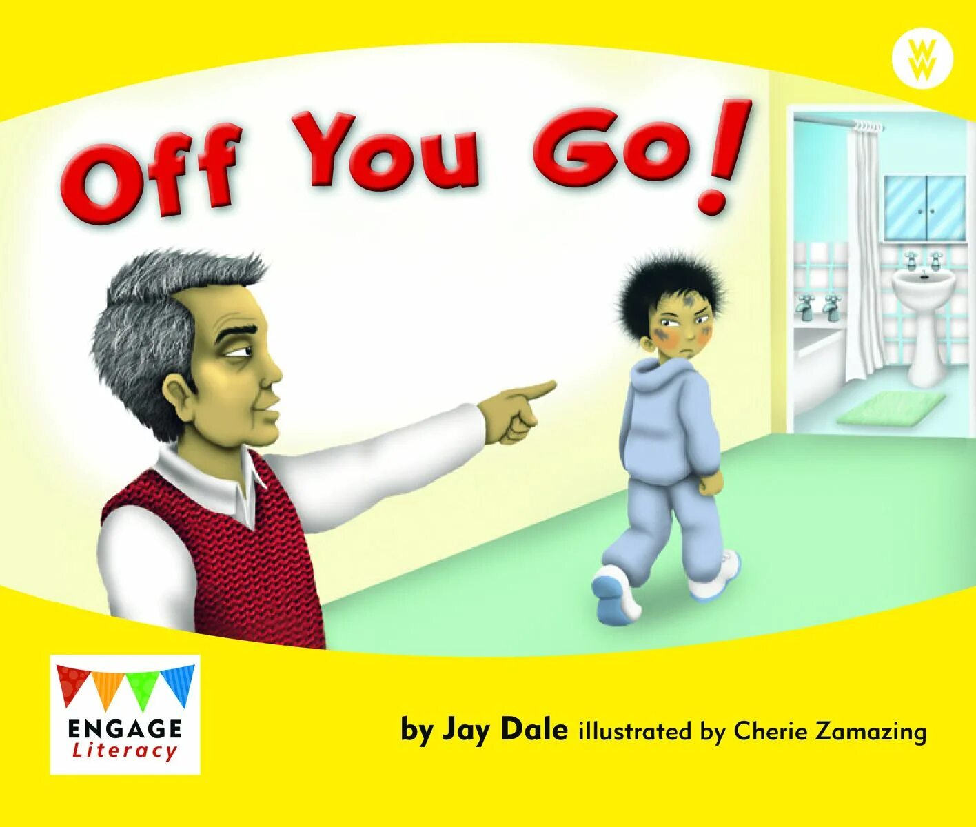 Now off you go. Now off you go