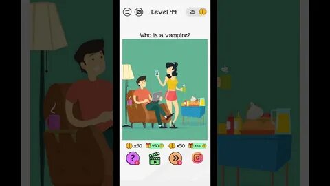 44 уровень игры brain