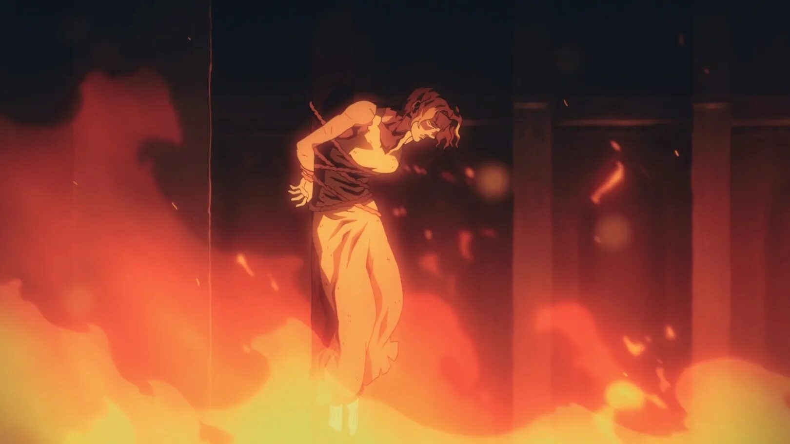 While you burning alive