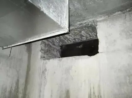 Отверстия воздуховода