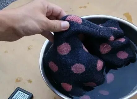 Растянуть вещи которые сели