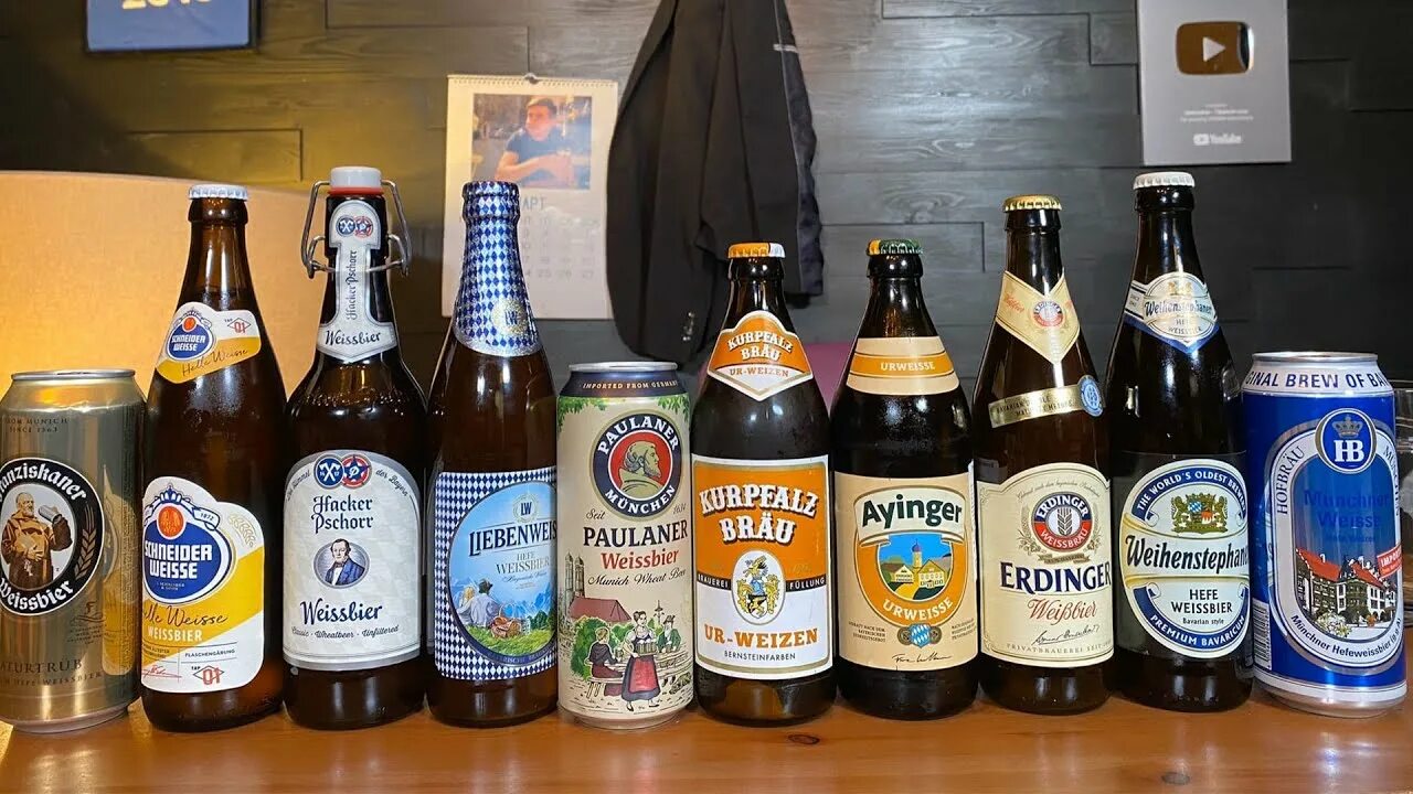 Пиво пшеничное Weissbier. Пауланер Францисканер. Немецкое пиво Weihenstephan. Немецкое пшеничное пиво.