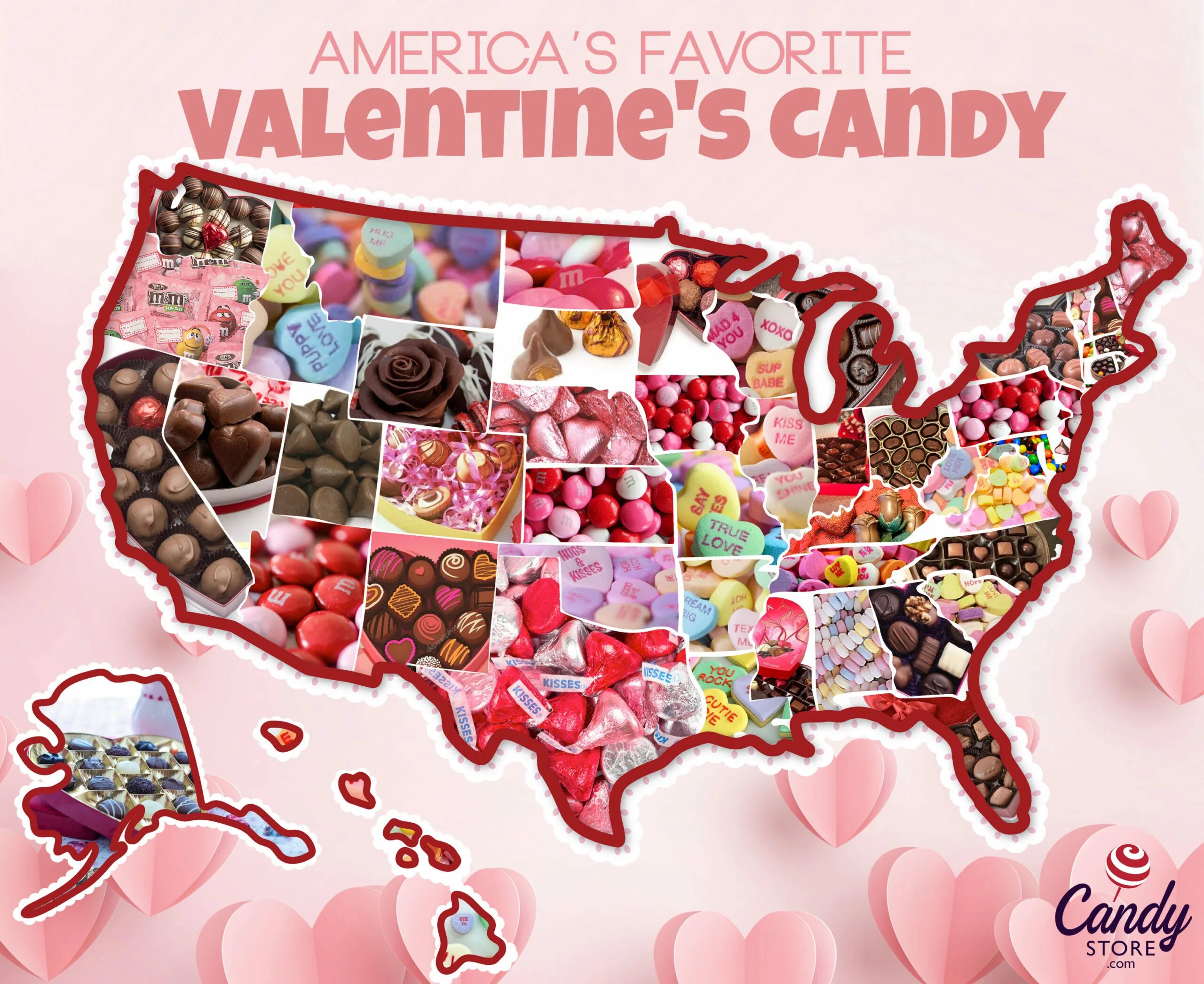 Канди на карте. Карта Candy 2. Valentine State. Color Map Candy.