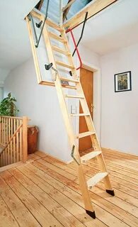 Как установить лестницу на чердак