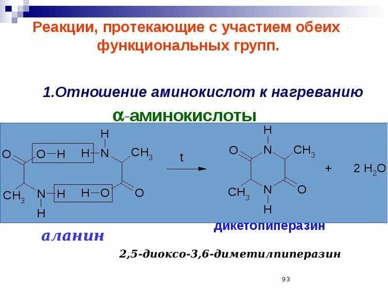 Реакции образования связи с с. Специфические реакции аминокислот. Аминокислоты презентация по химии. Реакции образования циклопептидов. Образование пептидов и дикетопиперазин.