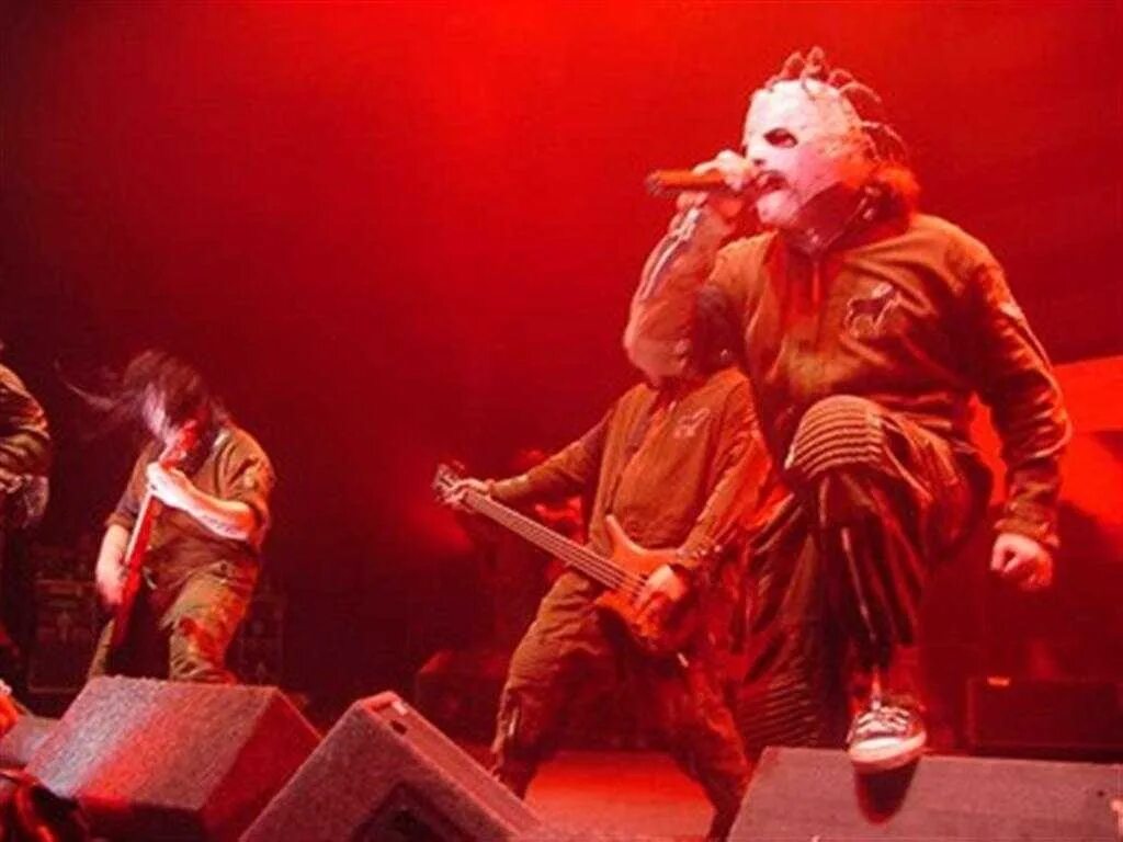 Слипкнот маски концерт. Slipknot 1999