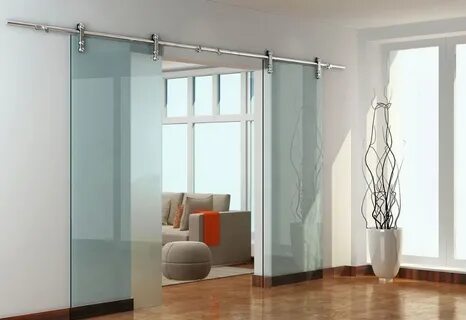 Glass door