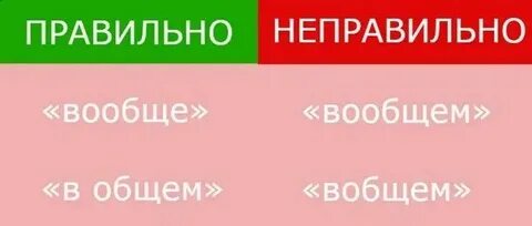 Вобще как пишется или