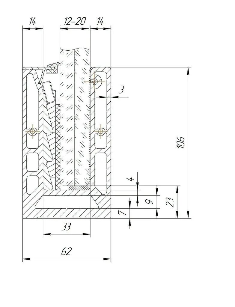 Т 102. Лк 60 профиль для стеклянных ограждений. Т 102. T-102 al комплект (анод) профиль для стеклянных ограждений. Т106 профиль зажимной чертеж.