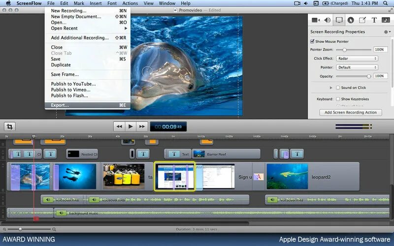 Screenflow ускорение видео. Мультимедийные программы значки. Значок видеомонтажа. Screenflow. Screenflow для mac.