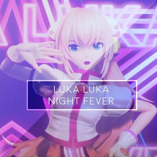 Luka luka night fever. Luka Megurine Night Fever. Luka Luka Night Fever Onsa Media обложка. Luka Luka Night Fever Pastel Pallets.