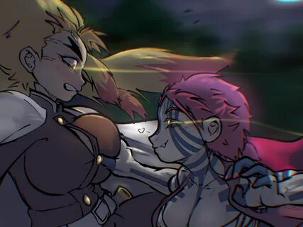 Cii 🔞: "She just wants a toy- uh, friend to spar with ove.&qu...