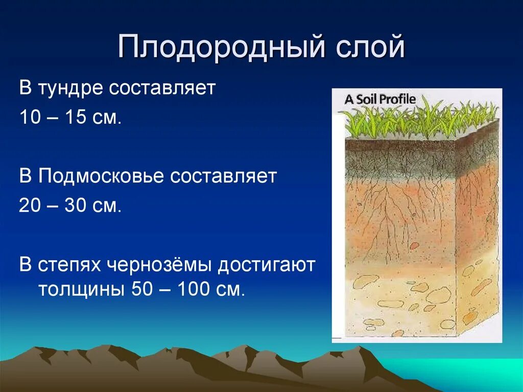 Сколько слоев грунта