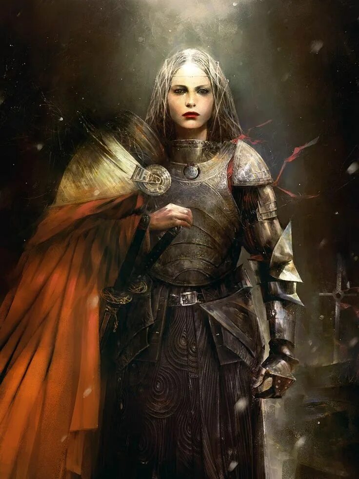 Fantasy woman. Вигдис богиня войны. Данмерская Королева воительница.