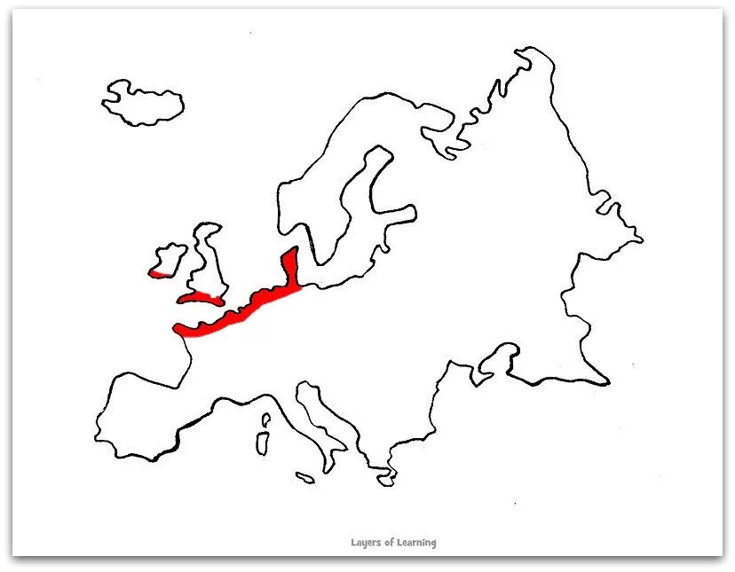 Разукрасить контурную карту. Контур Европы. Очертания Европы. Европа очертание континента. Европа очертания материка.