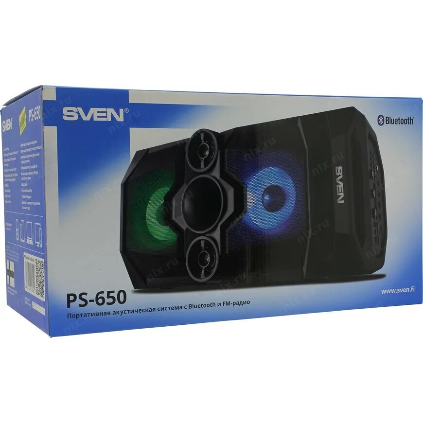 Sven PS-650. Беспроводная колонка Sven PS-650. Sven колонка Sven PS-650. Bluetooth колонка Sven 650. Включи 650