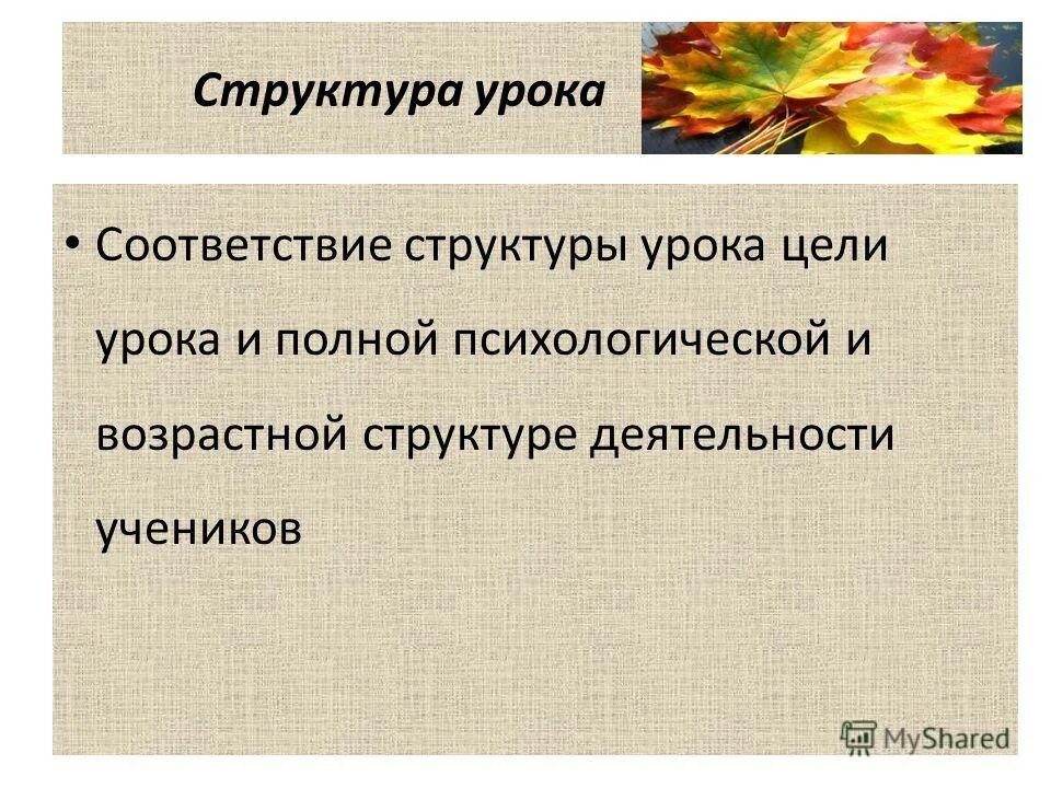 Тему урока в соответствии с прп