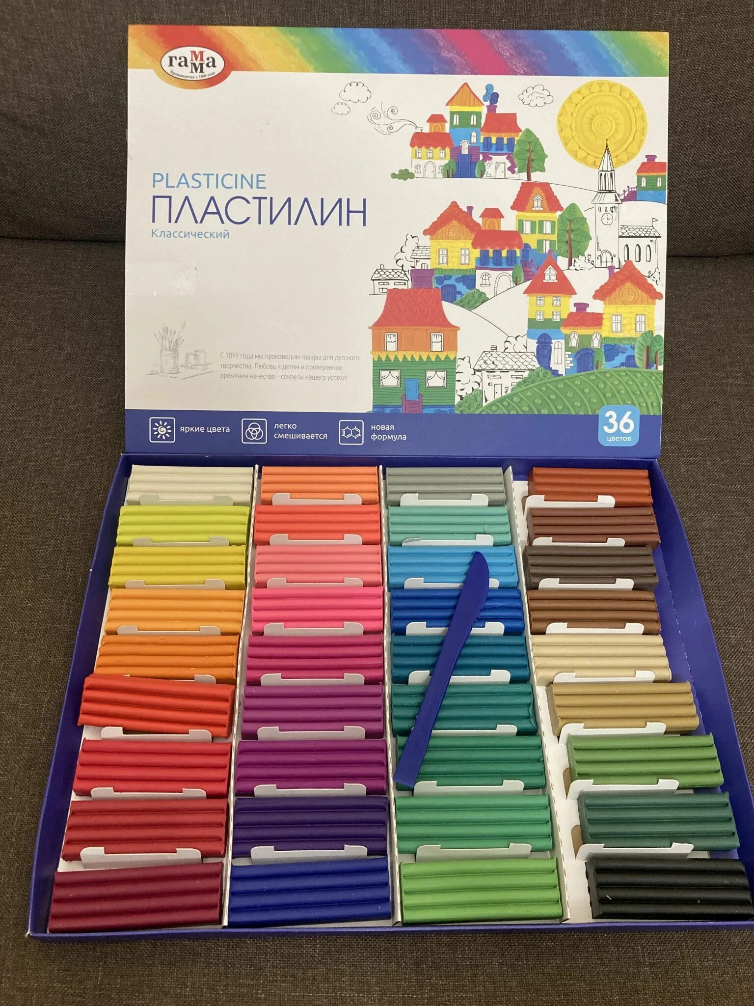 Пластилин гамма "классический", 36 цветов, 720г, со стеком, картон 281037. Пластилин гамма "классический", 36 цветов, 720г, со стеком, картон. Пластилин гамма классический 36 цветов. Пластилин 48 цветов гамма. Пластилин 36